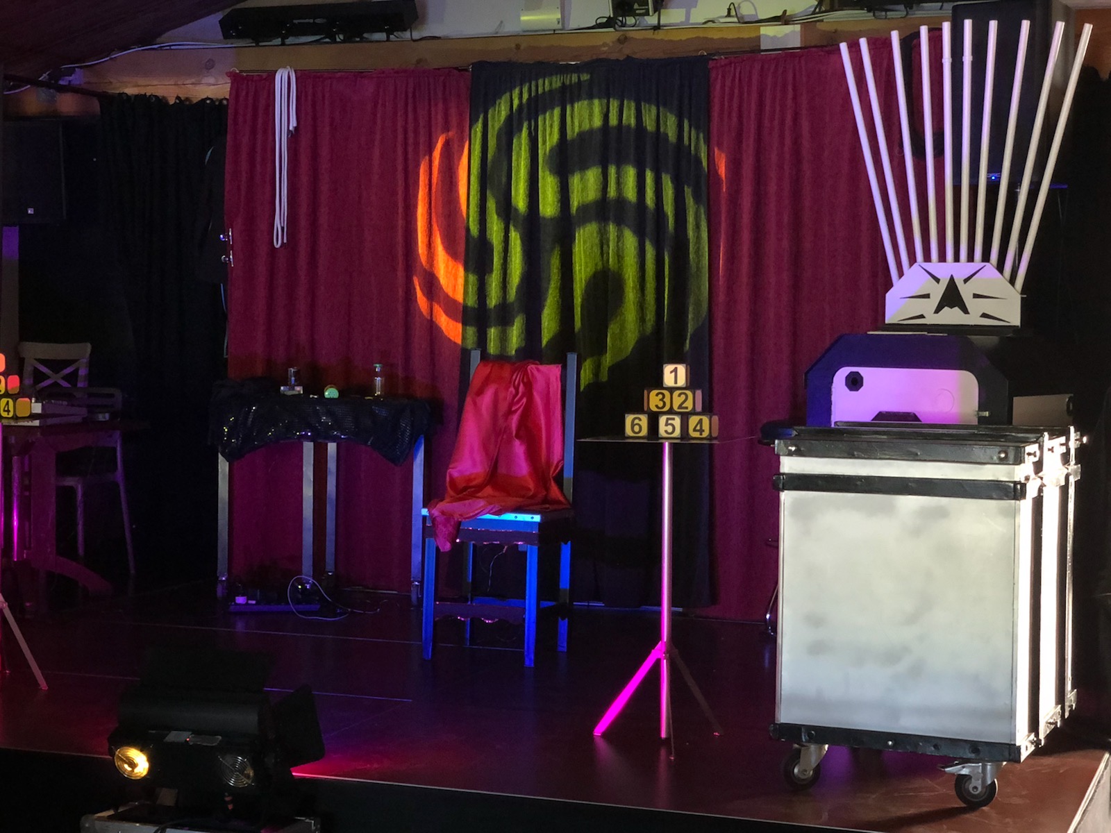 Spectacle de magie et de grandes illusions