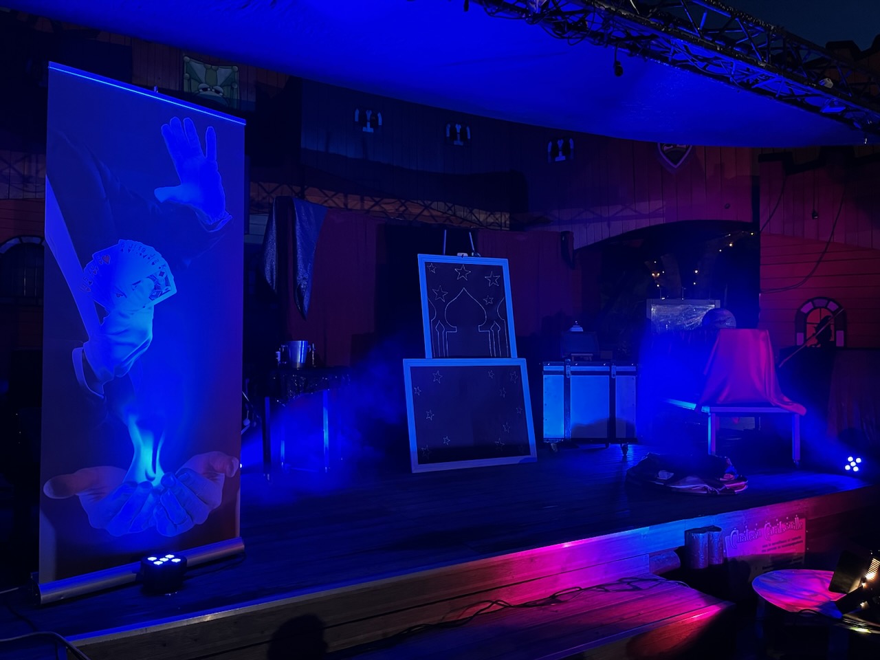 Spectacle de magie et de grandes illusions